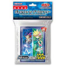 CG1636-A Duelist Card Protector: Fujiki Yusaku & Playmaker - Sleeves