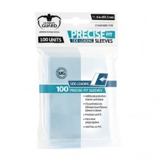 Ultimate Guard 100 - Standard Precise Fit Side Load Deck Protector Sleeves - Transparent - UGD010478