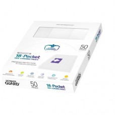 Ultimate Guard 18-Pocket Side-Loading 50 Pages - White - UGD010483