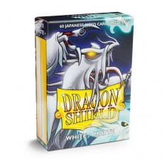 Dragon Shield 60 - Deck Protector Sleeves - Japanese size Matte White - AT-11105
