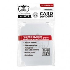 Ultimate Guard Card Dividers - Transparent - UGD010089