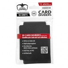 Ultimate Guard Card Dividers - Black - UGD010356