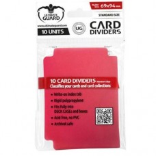 Ultimate Guard Card Dividers - Red - UGD010358