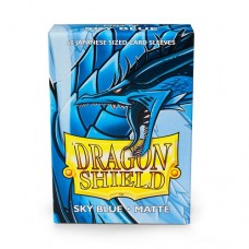 Dragon Shield 60 - Deck Protector Sleeves - Japanese size Matte Sky Blue - AT-11119