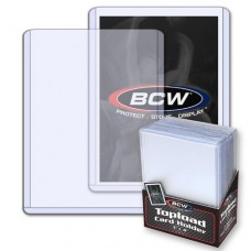 BCW - 25 Toploader - 3X4 Topload Card Holder - Standard - 1-TLCH-N