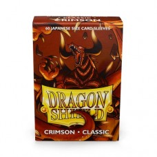 Dragon Shield 60 - Deck Protector Sleeves - Japanese size Classic Crimson - AT-10621