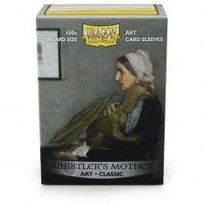 Dragon Shield 100 - Standard Deck Protector Sleeves - Classic Art - Whistler's Mother - AT-12017