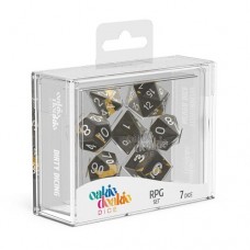 Oakie Doakie Dice - RPG Set Enclave - Amber (7 Dice) - ODD500051