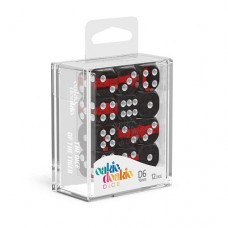 Oakie Doakie Dice - D6 Dice 16 mm Enclave - Ruby (12 Dice) - ODD410047