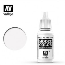 Acrylicos Vallejo - 70842 - Model Color - Gloss White - 17 ml.