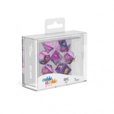 Oakie Doakie Dice - RPG Set Gemidice -  Amethyst(7 Dice) -  ODD500033