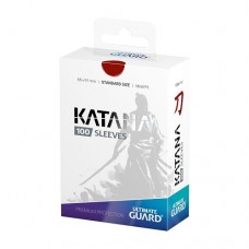 Ultimate Guard 100 - Katana Sleeves Standard Size - Red - UGD010109