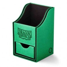 Dragon Shield Nest+ 100 Deck Box - Green/Black  - AT-40208