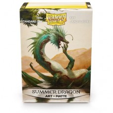 Dragon Shield 100 - Standard Deck Protector Sleeves - Art Matte - Summer Dragon - AT-12021