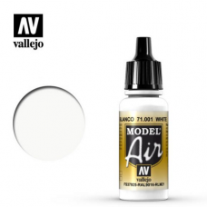 Acrylicos Vallejo - 71001 - Model Air - White - 17 ml.