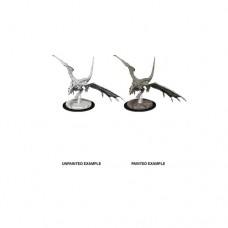 wizkids -  D&D - Nolzur's Marvelous Miniatures - Young White Dragon - 73712