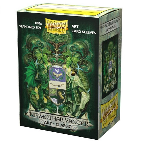 Dragon Shield 100 - Standard Deck Protector Sleeves - Classic Art King