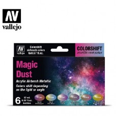 Acrylicos Vallejo - 77090 - Colorshift Set - Magic Dust Set (6) - 17ml.