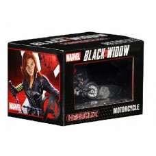 wizkids - Marvel HeroClix - Black Widow Movie - Black Widow with Motorcycle - 72254
