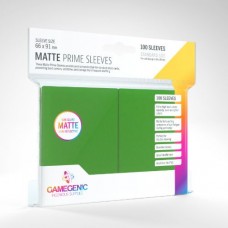 Gamegenic 100 - Matte Prime Sleeves - Green - GGS10031ML