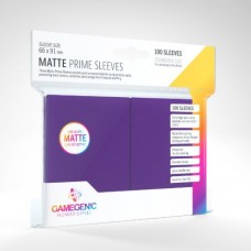 Gamegenic 100 - Matte Prime Sleeves - Purple - GGS10033ML