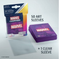 Gamegenic - Marvel Champions 50+1 - Matte Art Sleeves - Marvel Purple - GGS10108ML