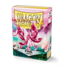 Dragon Shield 60 - Standard Deck Protector Sleeves - Matte Pink (Calista) - AT-11212