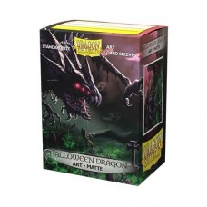 Dragon Shield 100 - Standard Deck Protector Sleeves - Art Matte - Halloween Dragon 2020 - AT-12050