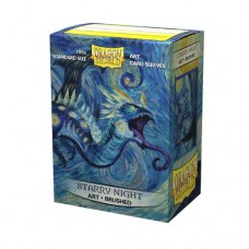 Dragon Shield 100 - Standard Deck Protector Sleeves - ​​Brushed Art Matte - Starry Night - AT-12056