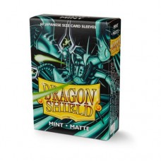 Dragon Shield 60 - Deck Protector Sleeves - Japanese size Matte Mint (Arado) - AT-11125