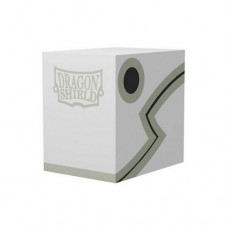 Dragon Shield Double Shell Box - White & Black - AT-30605