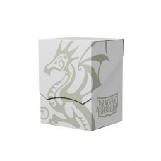 Dragon Shield Deck Shell Box - White & Black - AT-30705
