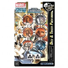 wizkids Dice & Token Pack - Marvel HeroClix - Fantastic Four Future Foundation - 84784