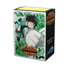 Dragon Shield 100 - Standard Deck Protector Sleeves - Art Matte - My Hero Academia - Deku - AT-16024