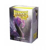 Dragon Shield 100 - Standard Deck Protector Sleeves - Dual Matte - Orchid(Emme) - AT-15041