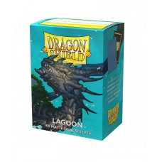 Dragon Shield 100 - Standard Deck Protector Sleeves - Dual Matte - Lagoon(Saras) - AT-15048