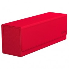 Ultimate Guard Arkhive 400+ XenoSkin Deck Case Box - Monocolor Red - UGD011254