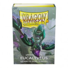 Dragon Shield 60 - Deck Protector Sleeves - Japanese Size Dual Matte - Eucalyptus (Lehel) - AT-15149