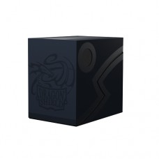 Dragon Shield Double Shell Box - Midnight Blue & Black - AT-30656