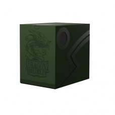 Dragon Shield Double Shell Box - Forest Green & Black - AT-30651