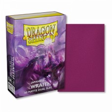 Dragon Shield 60 - Deck Protector Sleeves - Japanese Size Dual Matte - Wraith (Alaria, Righteous Wraith) - AT-15156