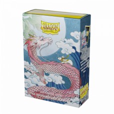 Dragon Shield 60 - Deck Protector Sleeves - Japanese Size Art Sleeve - Brushed Art Water Rabbit 2023 - AT-12614