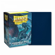 Dragon Shield 100 - Standard Deck Protector Sleeves - Matte Midnight Blue - AT-11057