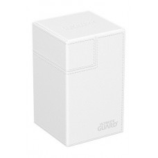 Ultimate Guard 100+ Xenoskin Flip n Tray Deck Case Box - Monocolor White - UGD011227