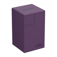 Ultimate Guard 100+ Xenoskin Flip n Tray Deck Case Box - Monocolor Purple - UGD011232