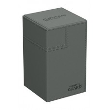Ultimate Guard 100+ Xenoskin Flip n Tray Deck Case Box - Monocolor Grey - UGD011233