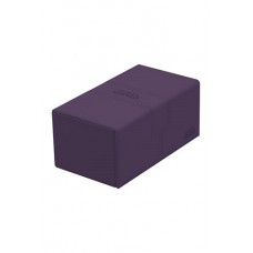 Ultimate Guard 200+ Xenoskin Twin Flip n Tray Deck Case Box - Monocolor Purple - UGD011248
