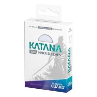 Ultimate Guard 100 - Katana Inner Sleeves Standard Size - Transparent - UGD011337 Ultimate Guard 100 - Katana Inner Sleeves Standard Size - Transparent - UGD011337