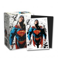 Dragon Shield 100 - Standard Deck Protector Sleeves - Dual Matte Art - Superman Core (Full Color Variant) - AT-16085