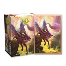 Dragon Shield 100 - Standard Deck Protector Sleeves - Brushed Art The Fawnix - AT-12102